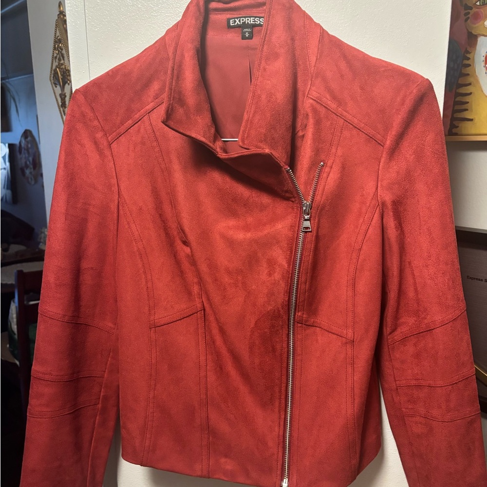 Express Women's Faux Suede Jacket